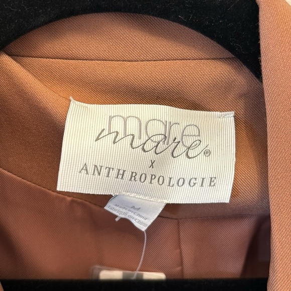 NWT Anthropologie lined wrap blazer jacket - Picture 2 of 3
